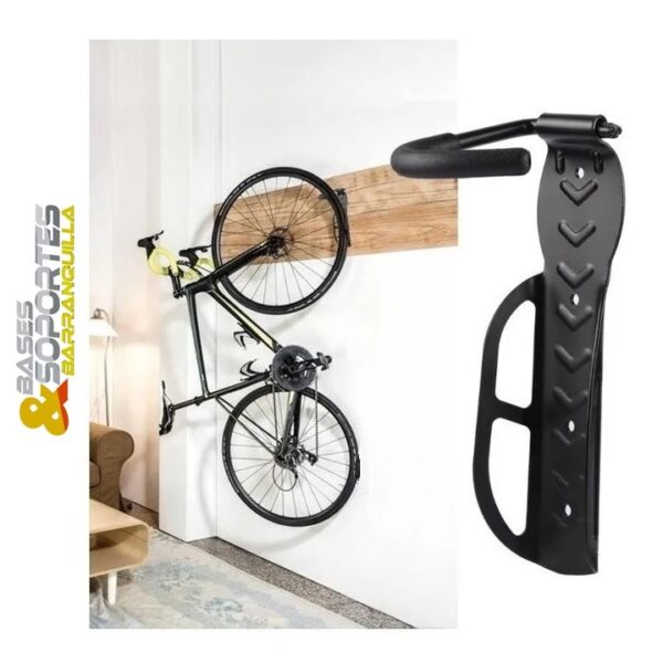 Bicicleta en soporte de pared